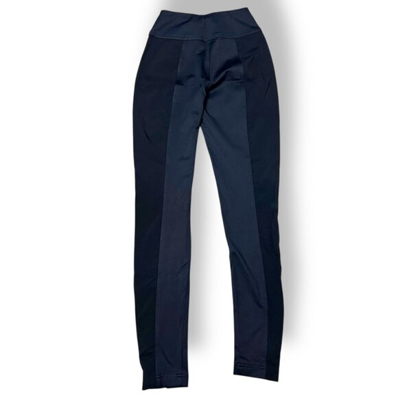 NWT Anatomie Allie Hybrid Jogger Tight 2 Tone Black Travel Pant Sz XS Pull on - Picture 2 of 10